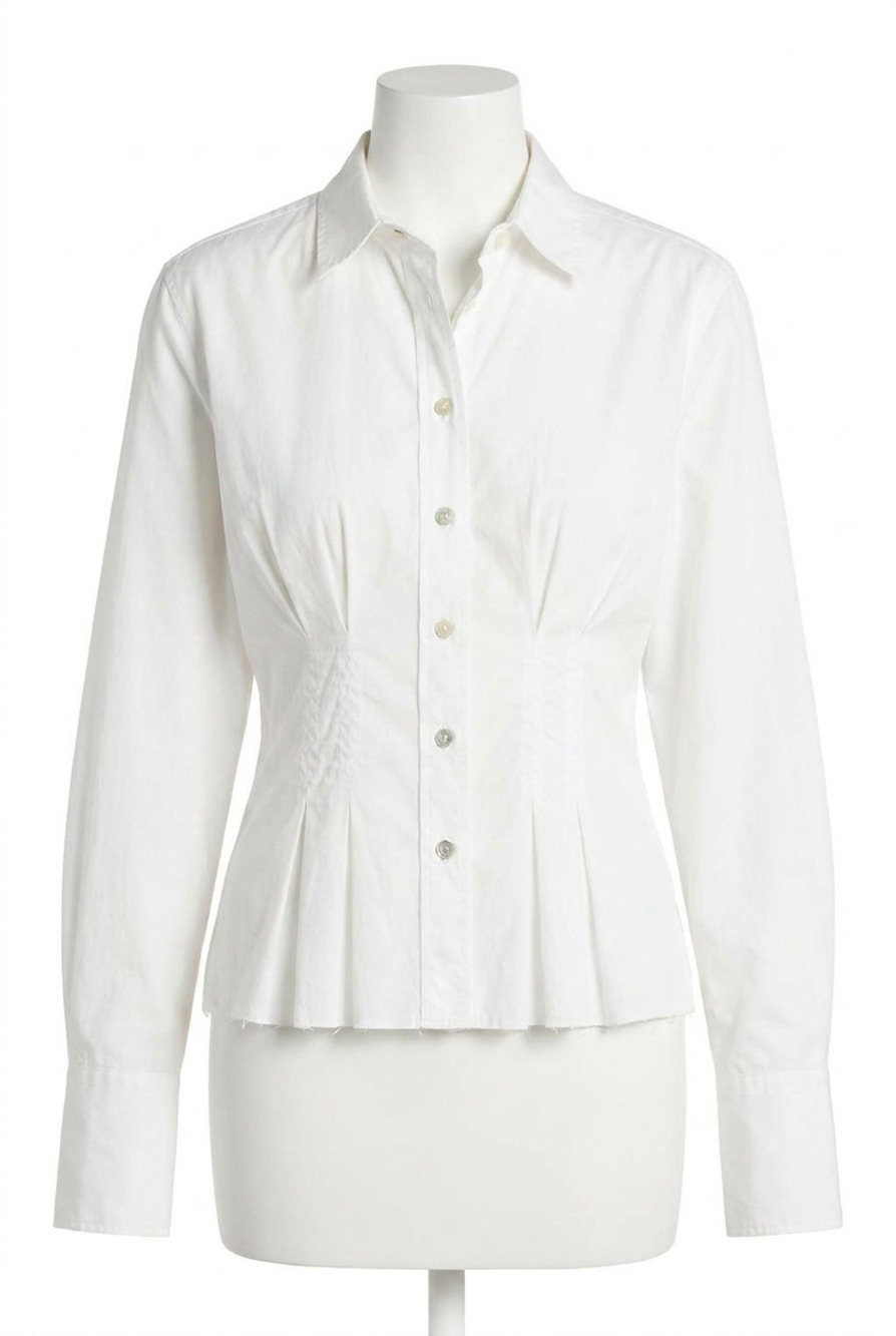 NEW AMO lucinda shirt in white